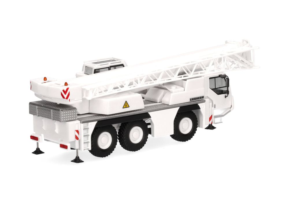 Herpa 319485 Liebherr Mobilkran LTM 1045 "Liebherr" weiß 1:87 NEU