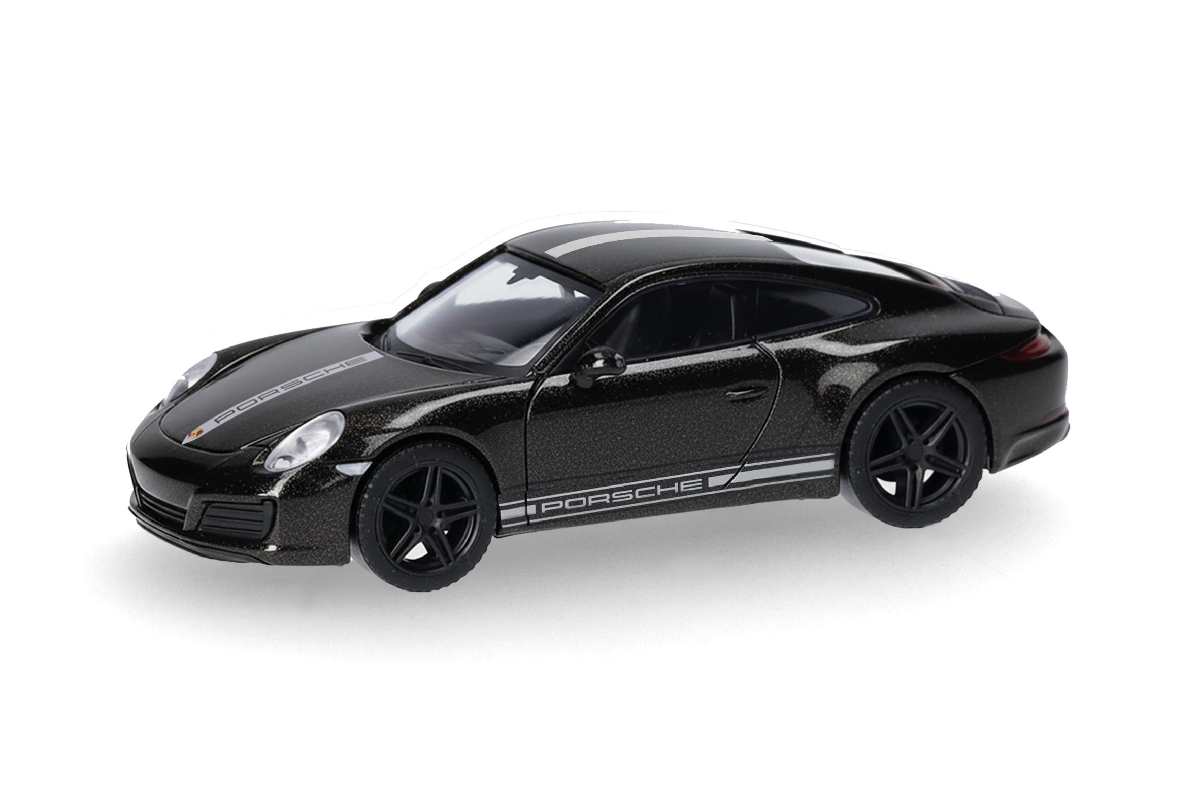 Herpa 430418-003 Porsche 911 Carrera 4S schwarz