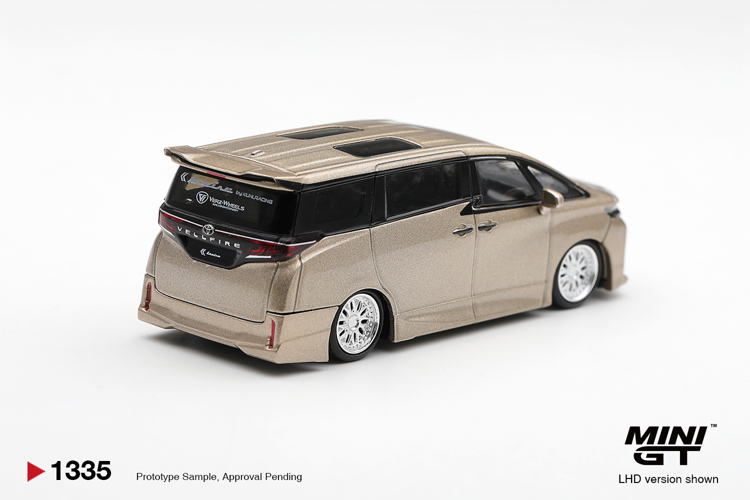 Mini GT 1335 1:64 TOYOTA VELLFIRE 40 KUHL GOLD METALLIC 2026