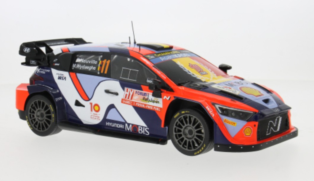 IXO 18RMC228.22 Hyundai i20 N Rally 1 WRC Rally Japan 2024 #11 1:18