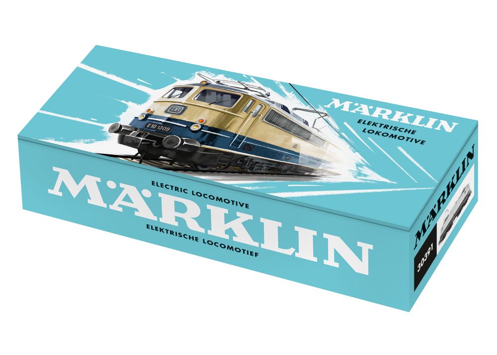 Märklin MHI 30391 Elektrolokomotive BR E10.12 "Bügelfalte" (DB) Spur H0