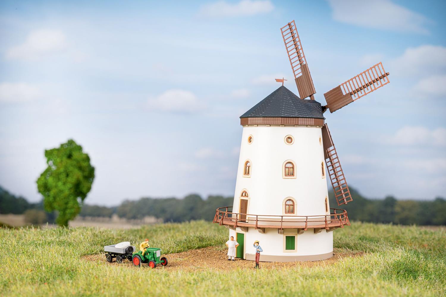 Auhagen 14490 Windmühle Gohlis 1:160 Spur N Bausatz Neu OVP