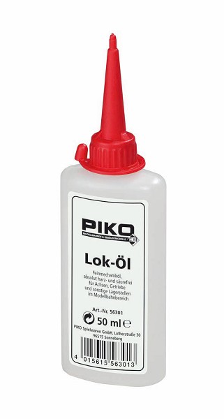 Piko 56301 Lok Öl Nachfüllflasche mit Dosierspitze 50 ml