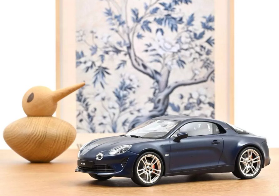 Norev 185444 Alpine A110 S 2025 Matte Storm Blau 1:18 Standmodell