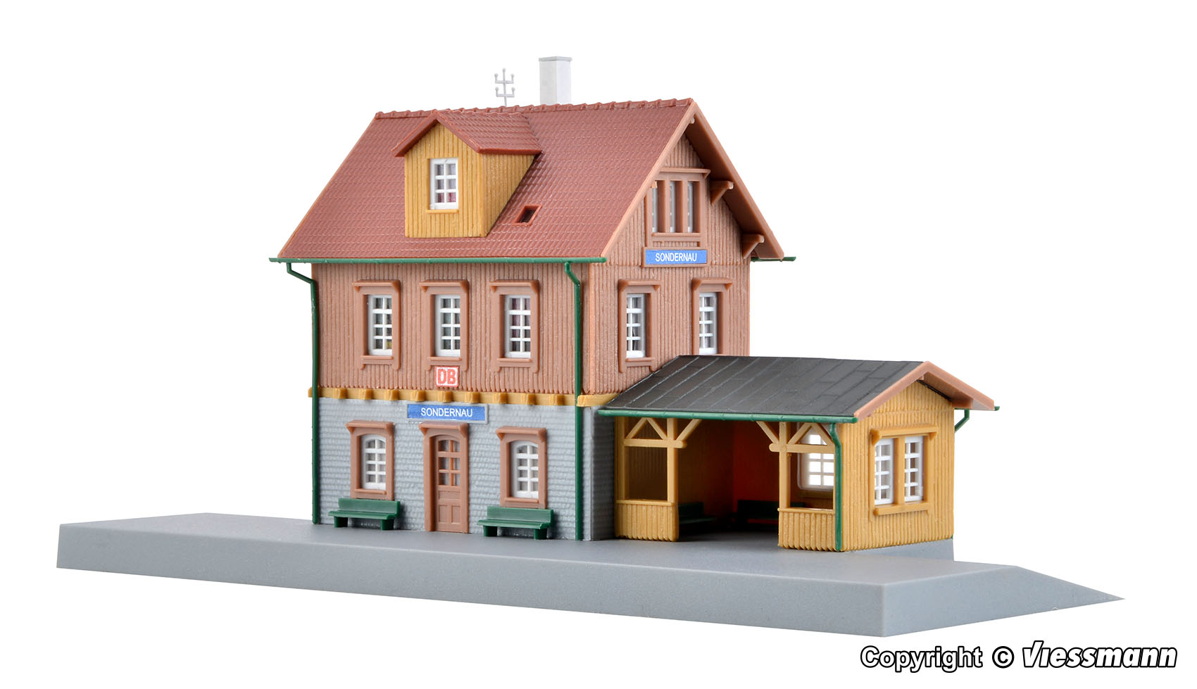 Kibri 37757 Bahnhof Sondernau 1:160 Spur N Bausatz Neu OVP