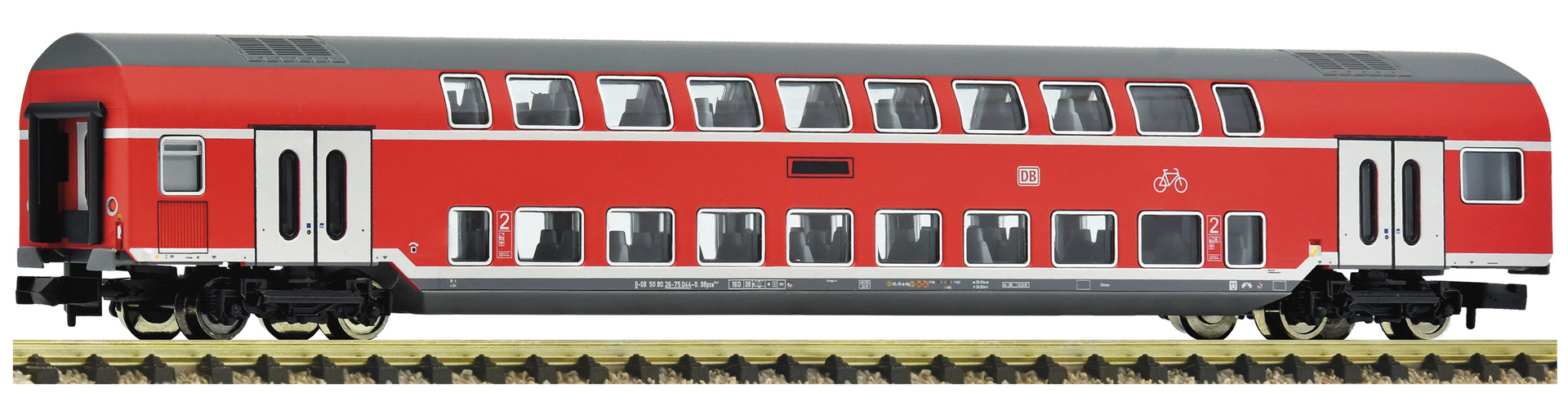 Fleischmann 6260080 Doppelstockwagen 2. Klasse