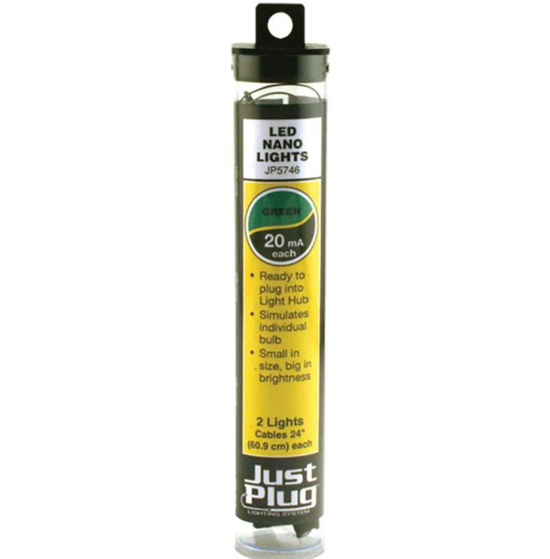 Woodland Scenics JP5746 Green Nano LED Lights - Neu - OVP