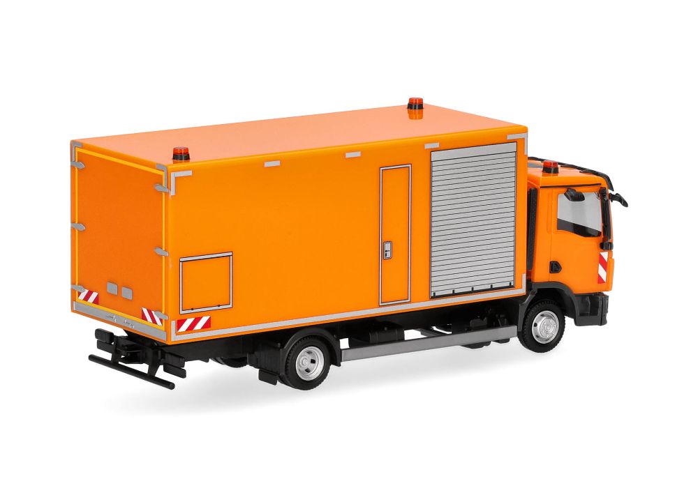 Herpa 320931 MAN TGL CC Koffer-LKW "Fahrbahnreinigung" 1:87 NEU
