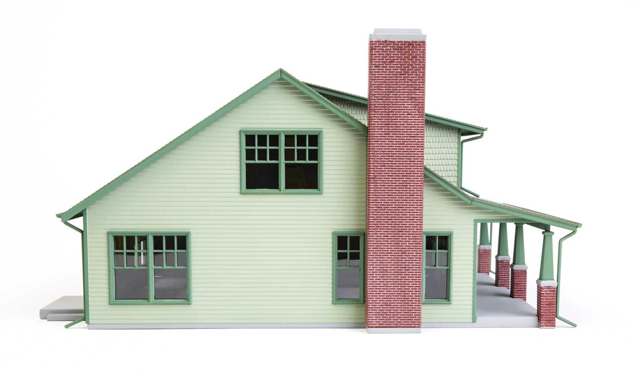 Walthers 933-3797 Craftsman Bungalow 1:87 Spur H0 Bausatz Neu OVP