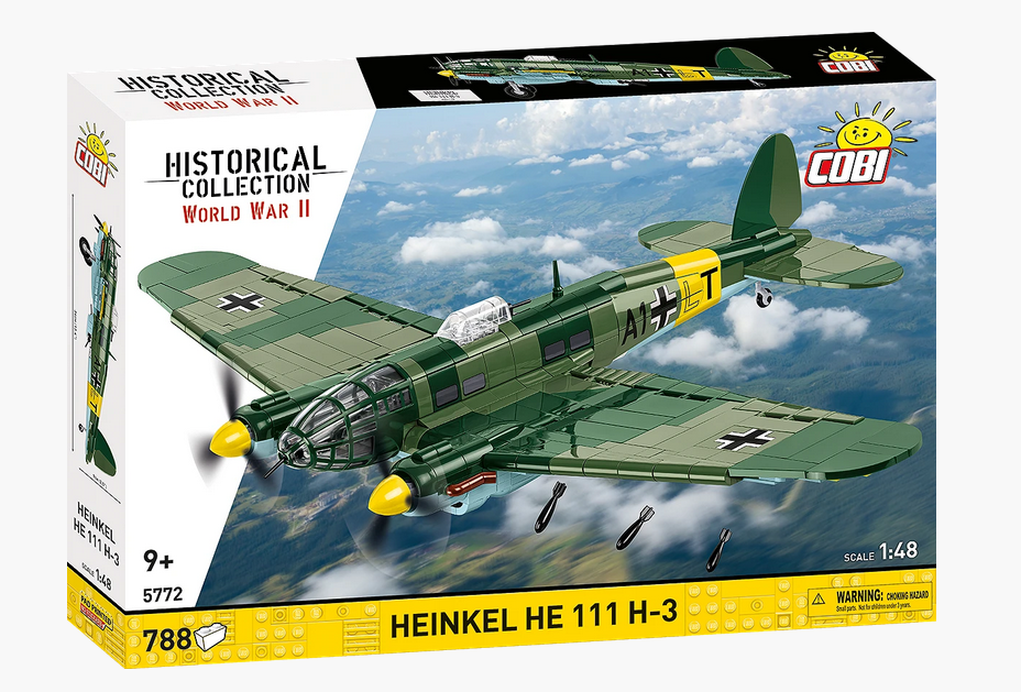 Cobi 5772 Heinkel HE 111 H-3 1:48 Modellbausatz NEU OVP Bricks