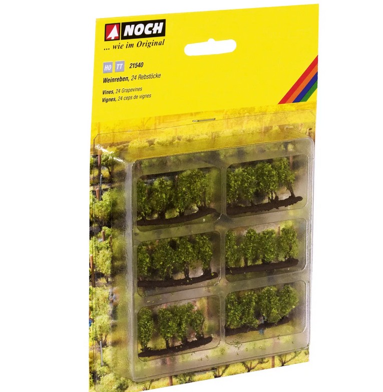 Noch 21540 Weinreben 24 Rebstöcke ca. 2,2 cm hoch Spur H0/TT