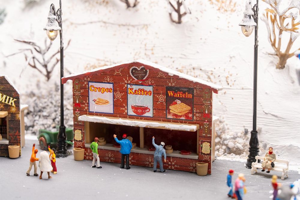 Faller 272021 2 Weihnachtsmarktbuden 1:160 Spur N Bausatz NEU