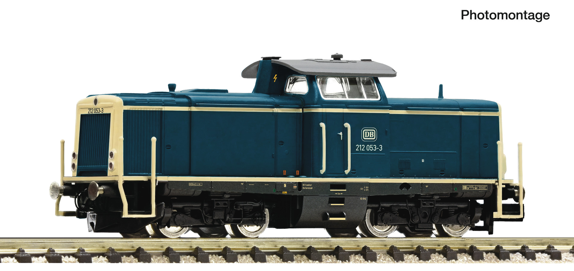 Fleischmann 7370044 Diesellokomotive 212 053-3, DB