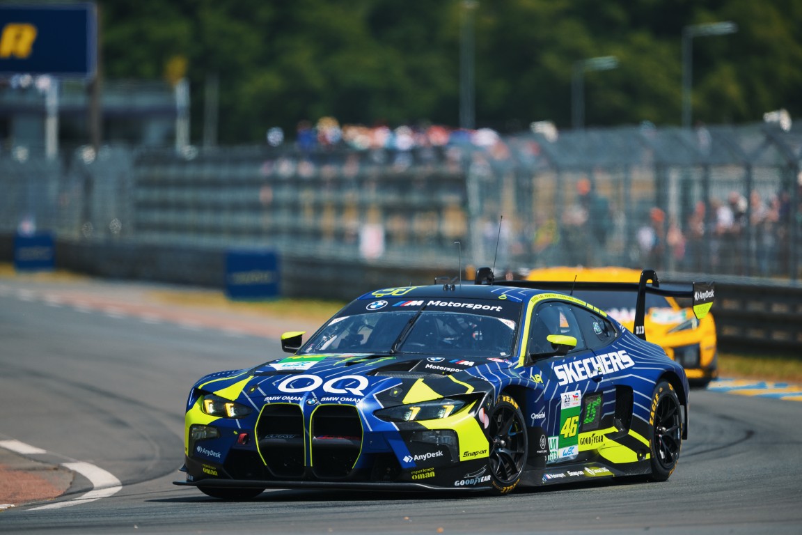 Minichamps 410252346 BMW M4 GT3 EVO TEAM WRT 24H LE MANS 2025 1:43