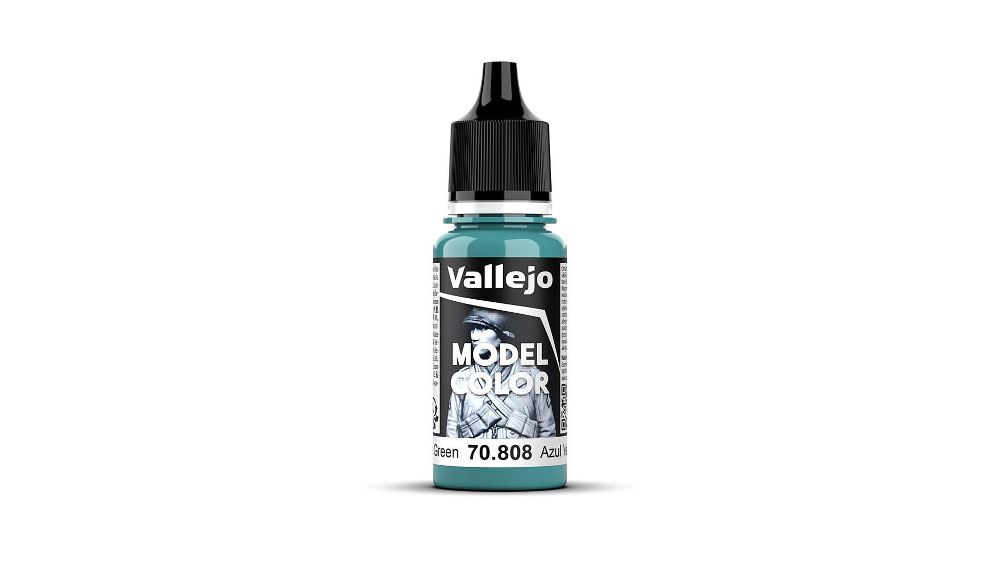 Vallejo 70808 Blaugrün, matt, 18 ml Model Color NEU
