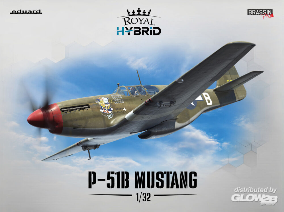 Eduard Plastic Kits 932011 P-51B Mustang in 1:32