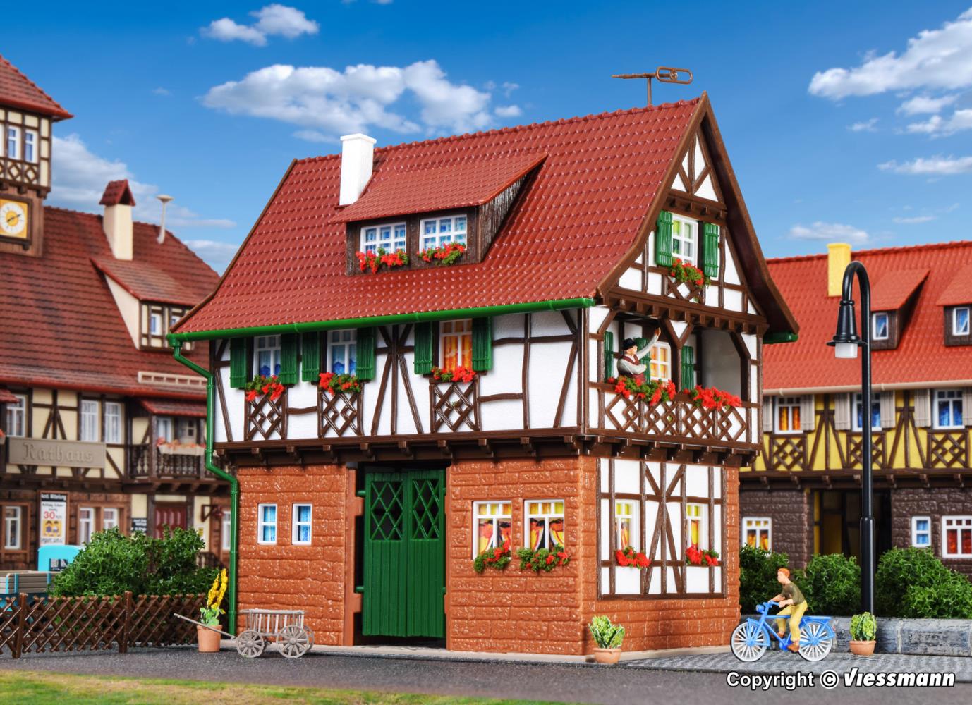 Vollmer 43734 Gerberhaus 1:87 Spur H0 Bausatz Neu OVP