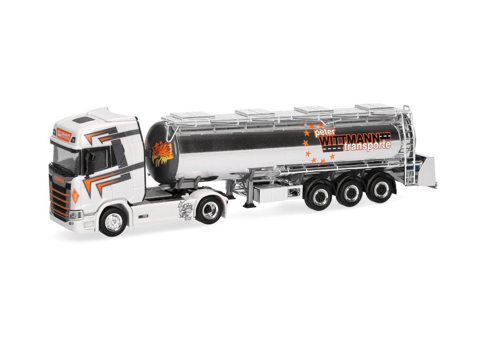 Herpa 321037 Scania CS 20 HD Tank-Sz "Wittmann Transport" 1:87