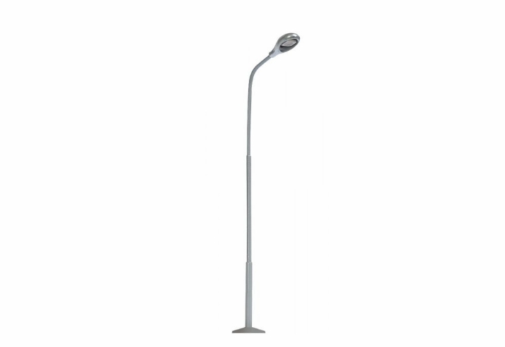 Busch 4155 Stahlrohrmast-Lampe H0