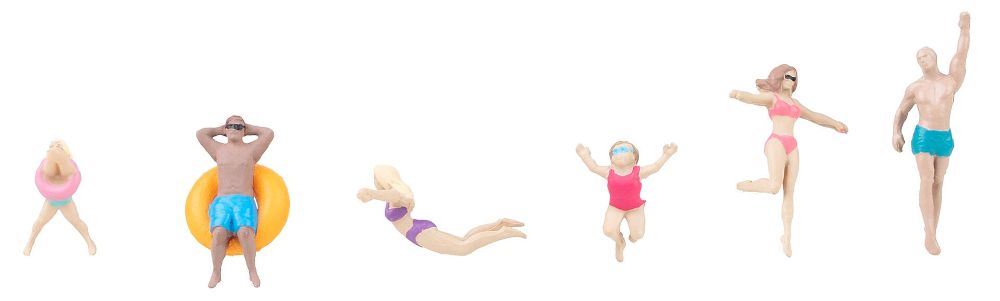 Faller 151733 Badende 1:87 Spur H0 NEU OVP Figuren