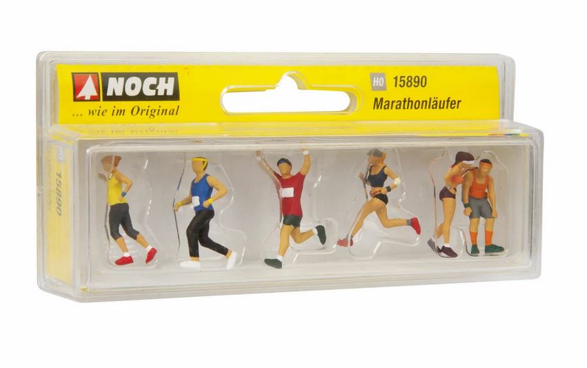 Noch 15890 Marathonläufer - Spur H0 - Neu - OVP Figuren