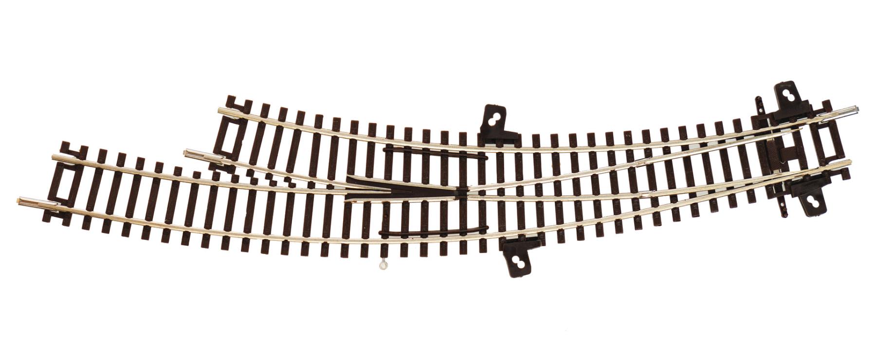 Roco 4080461 Bogenweiche rechts BWR 321 mm (R1) 1:120 Spur TT