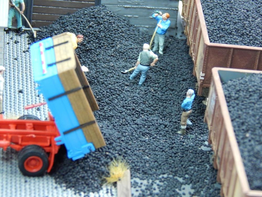 Juweela 28129 Kohle Eierkohle - 1:87 - 25g (Modellbau)
