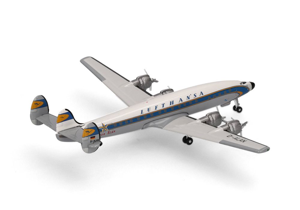 Herpa 539357 Lufthansa Lockheed L-1649A Super Star D-ALAN 1:500