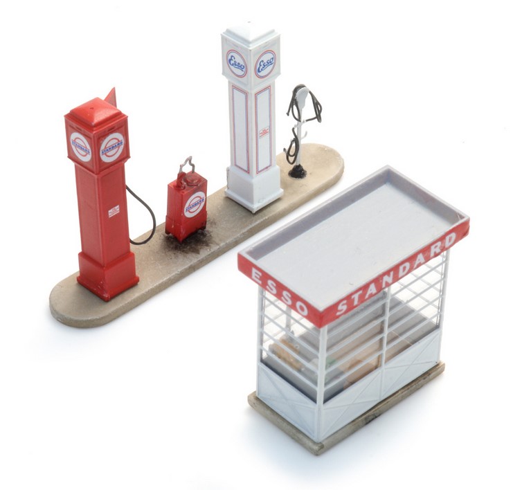 Artitec 14.181 Tankstelle Esso-Standard 1:160 Spur N Bausatz Neu