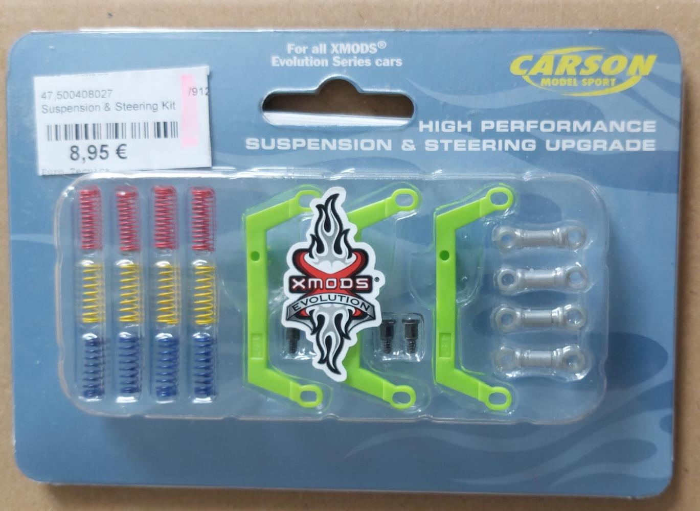 Carson 408027 Feder & Lenk/Suspension & Steering  Kit