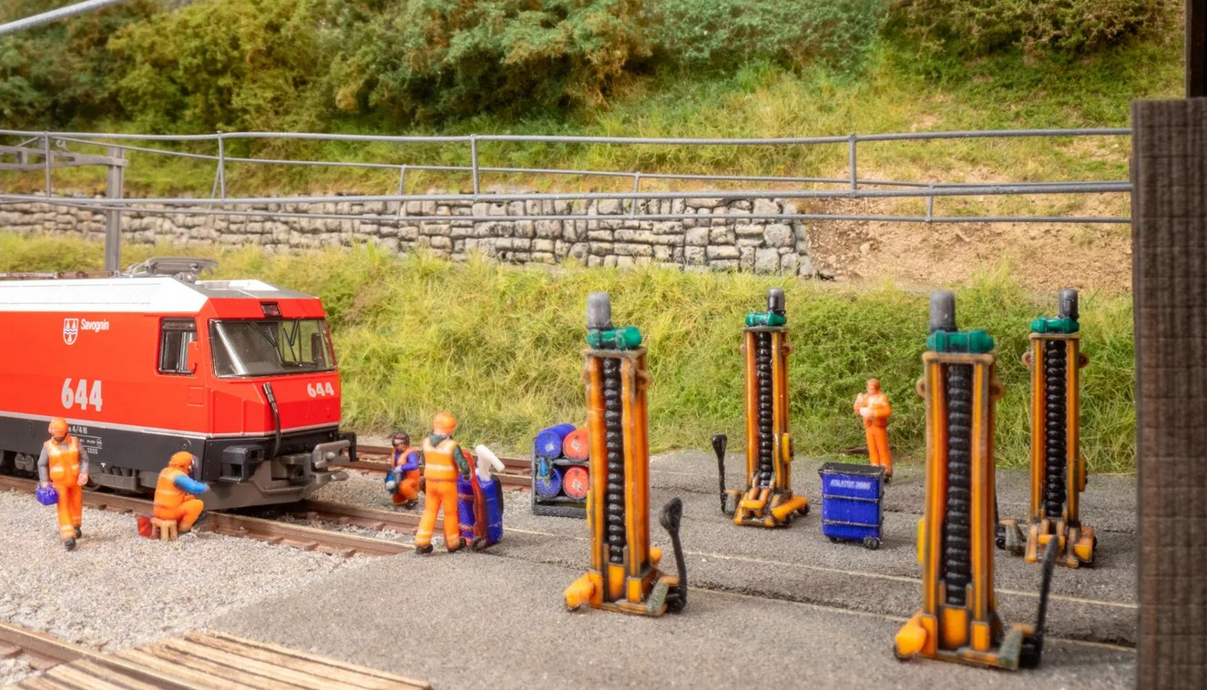 Noch 35900 Figuren-Themenwelt „Bahnbetriebswerk“ 1:160 Spur N