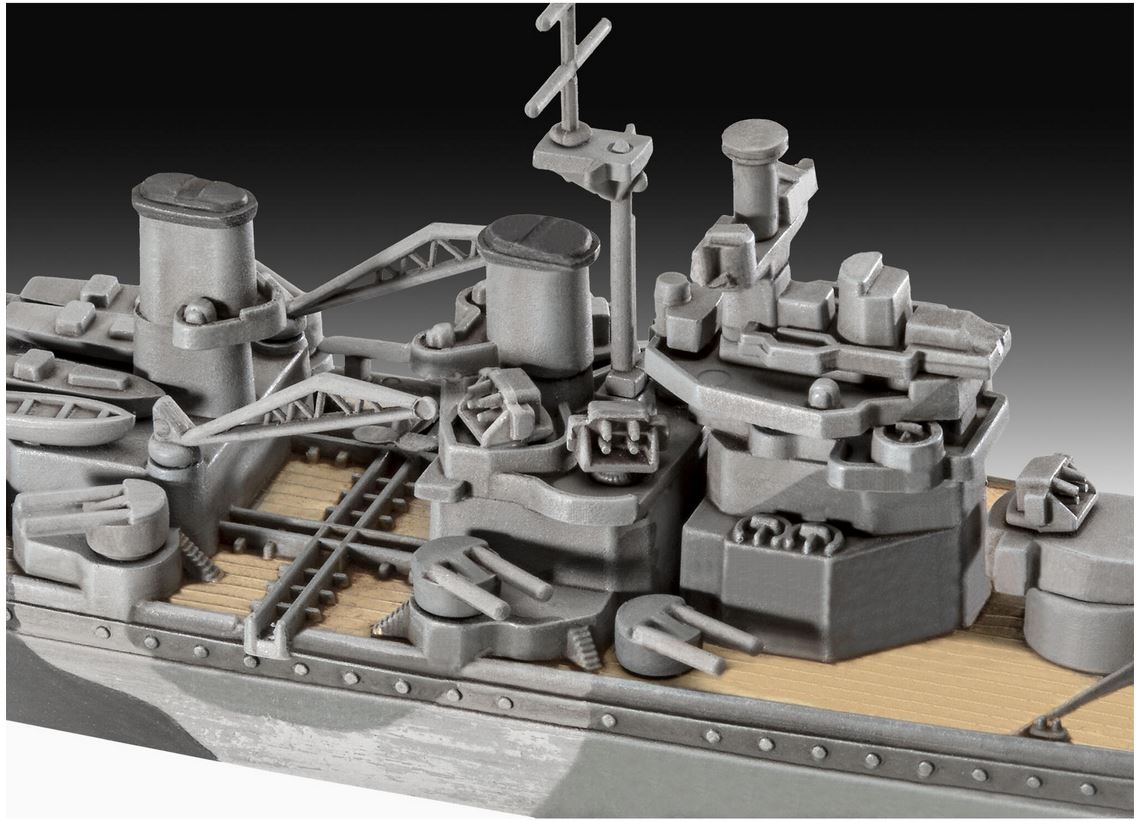 Revell 05182 Battleship HMS Duke of York 1:1200 NEU OVP