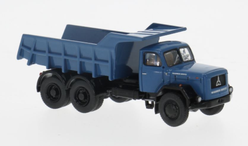 Brekina 83302 Magirus Jupiter Kipper blau/schwarz 1960 1:87 Neu