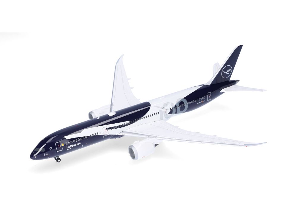 Herpa 573986 Lufthansa Boeing 787-9 Dreamliner "100 Jahre" 1:200