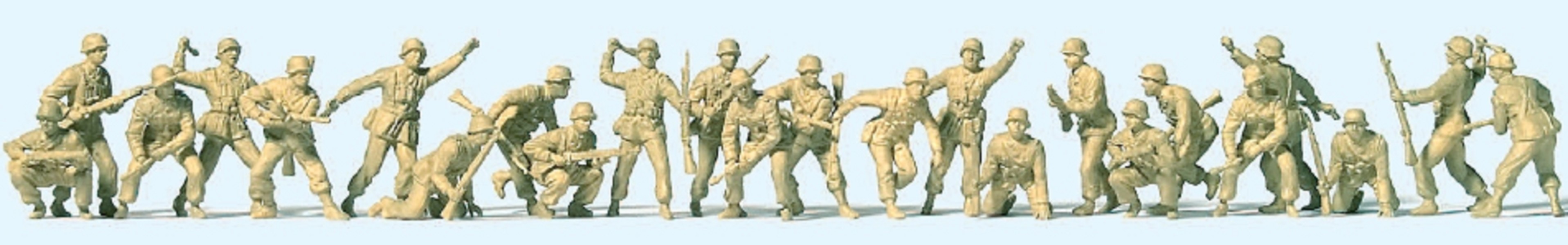 Preiser 16627 Deutsches Afrika Korps im Gefecht