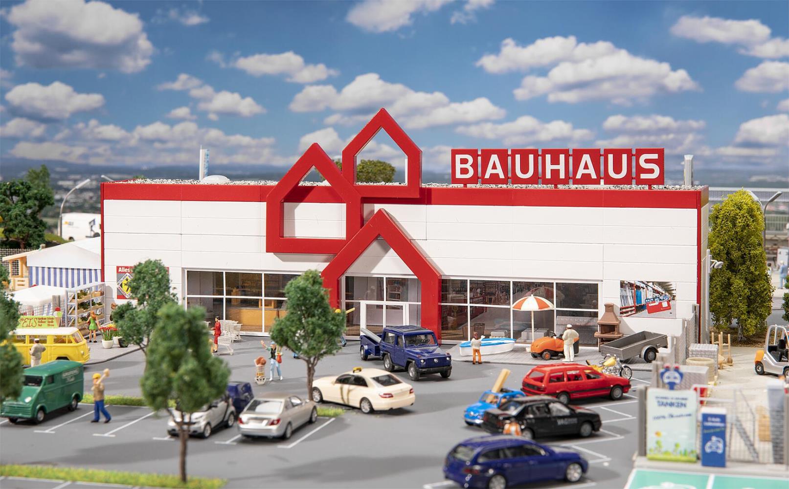 Faller 130889 Baumarkt Reliefmodell Systembau 1:87 Spur H0 Neu