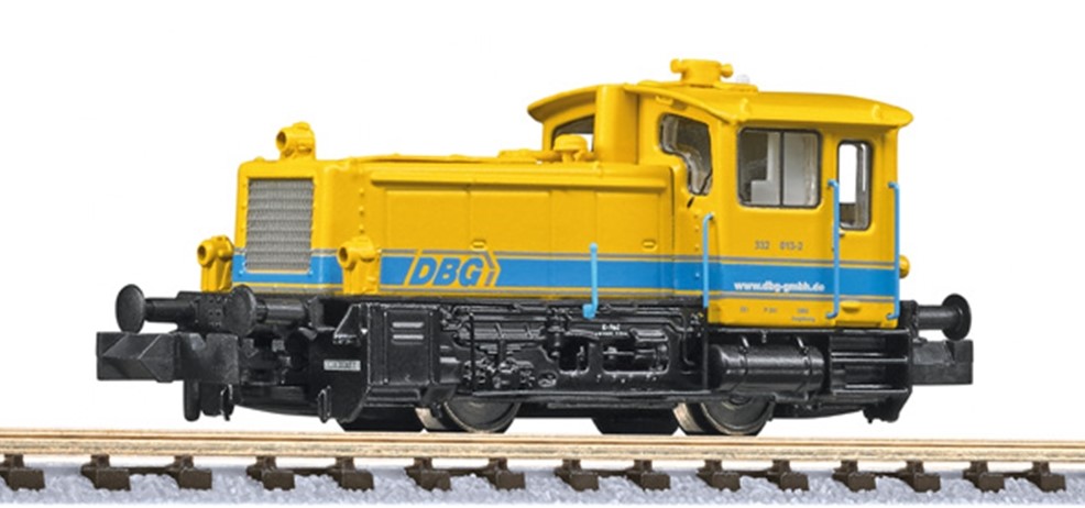 Liliput L162601 Diesel-Rangierlok 332 013-2 (DBG) DB AG gelb Spur N