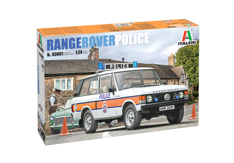 Italeri 93661 RANGE ROVER POLICE 1:24 Modellbausatz NEU OVP