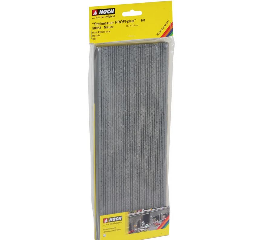 Noch 58054 Mauer 33,4 x 12,5 cm 1:87 Spur H0 NEU OVP