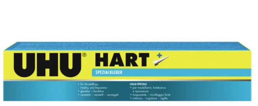 UHU 45525 UHU hart 125g Klebestoff-Tube m. Dosierspitze Neu