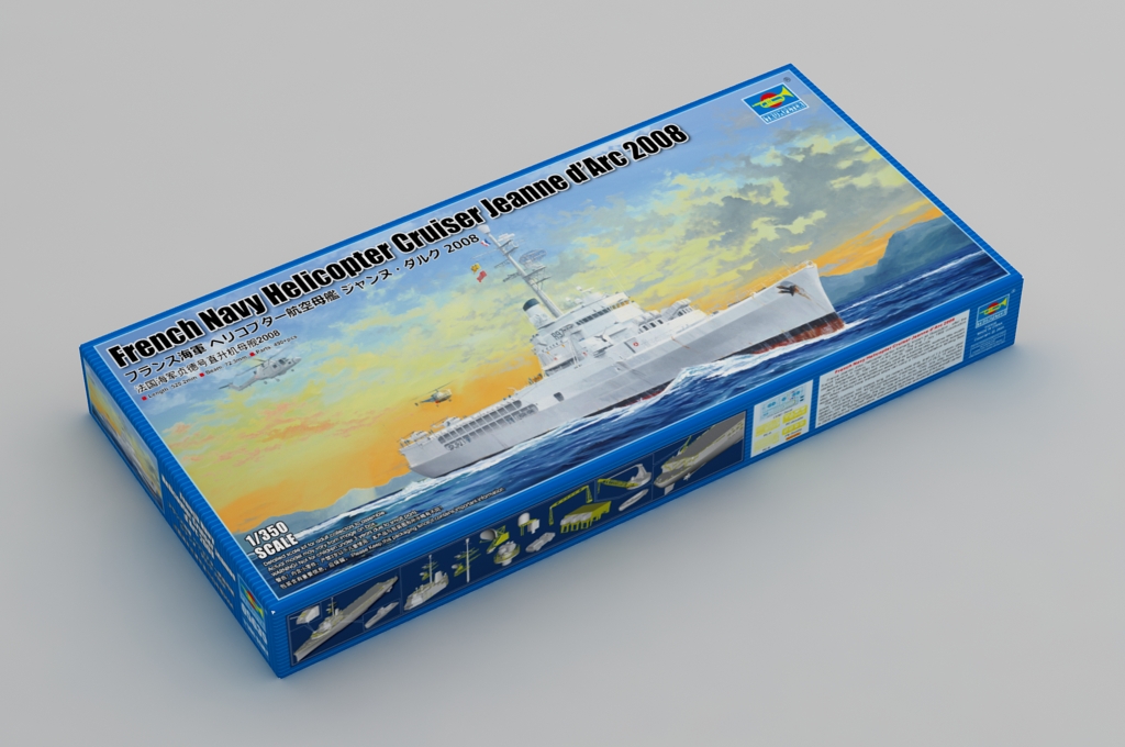 Trumpeter 05635 French Navy Helicopter Cruiser Jeanne d’Arc 2008 1:350