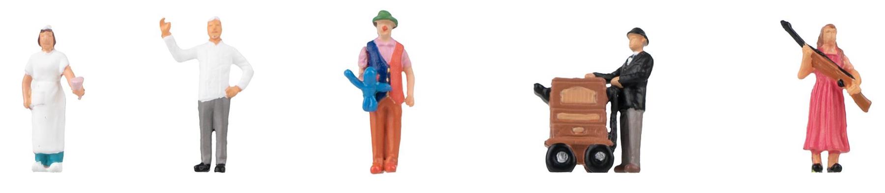 Faller 151850 Kirmespersonal 1:87 Spur H0 Neu OVP Figuren