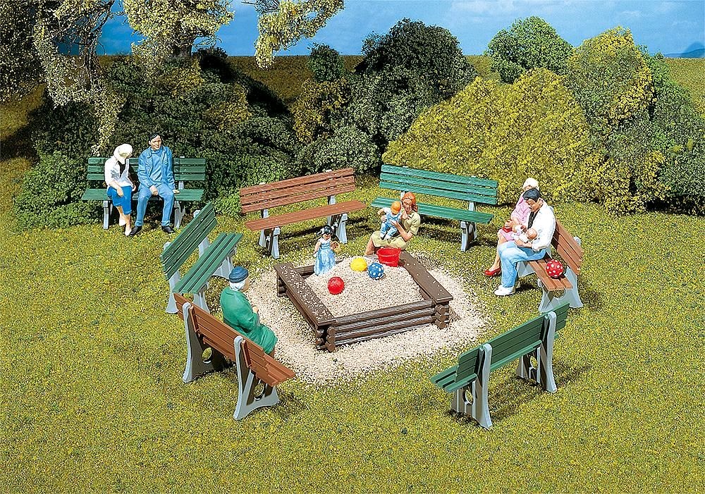 Pola 330979 6 Bänke 1:22,5 Spur G Neu OVP