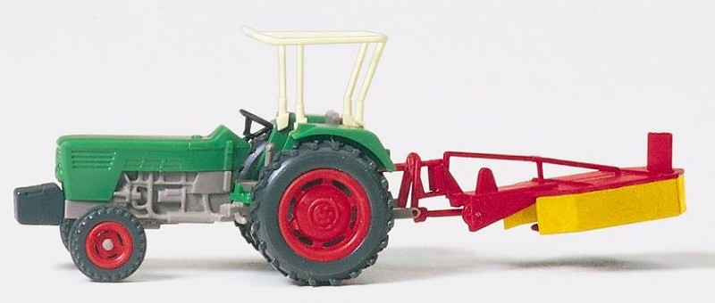 Preiser 17930 Ackerschlepper DEUTZ D 6206 - Spur H0 - Bausatz - Neu