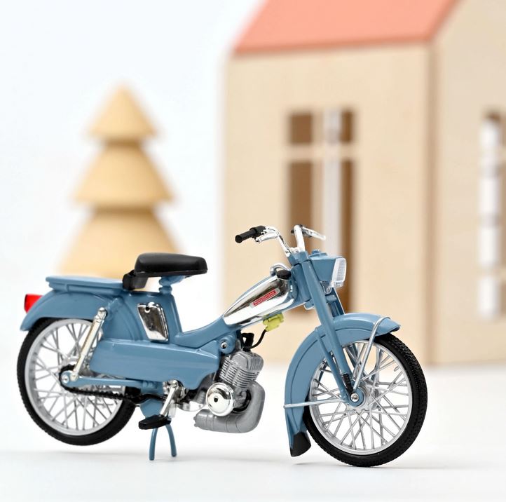 Norev 182057 Motobécane AV88 1976 Blau 1:18 Standmodell Neu OVP