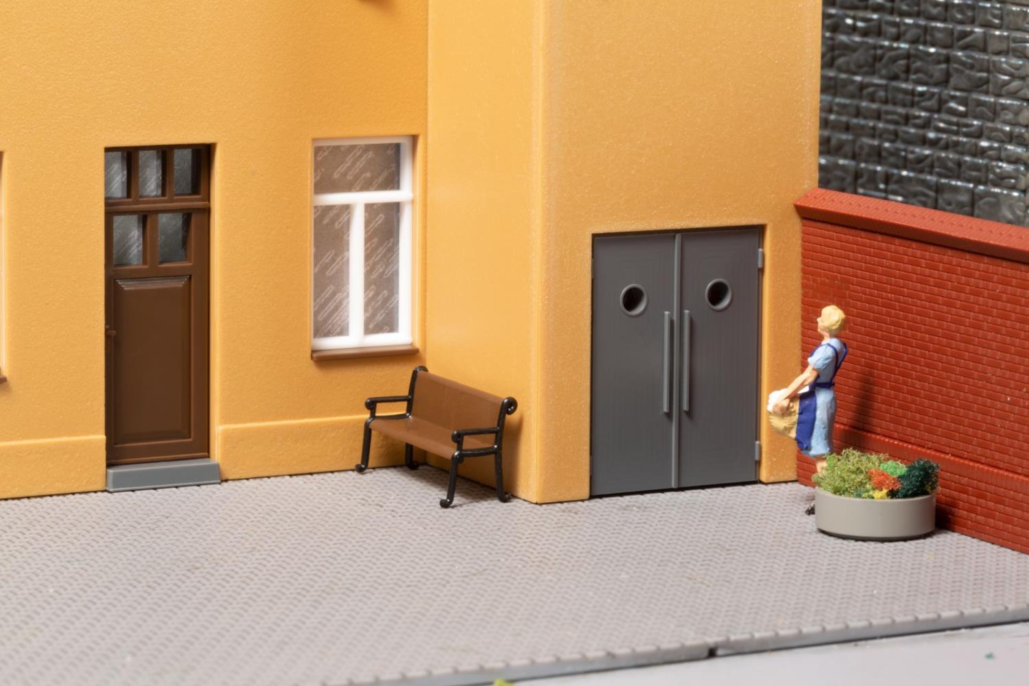 Auhagen 11472 Stadthaus Schmidtstraße 41 1:87 Spur H0 Bausatz NEU