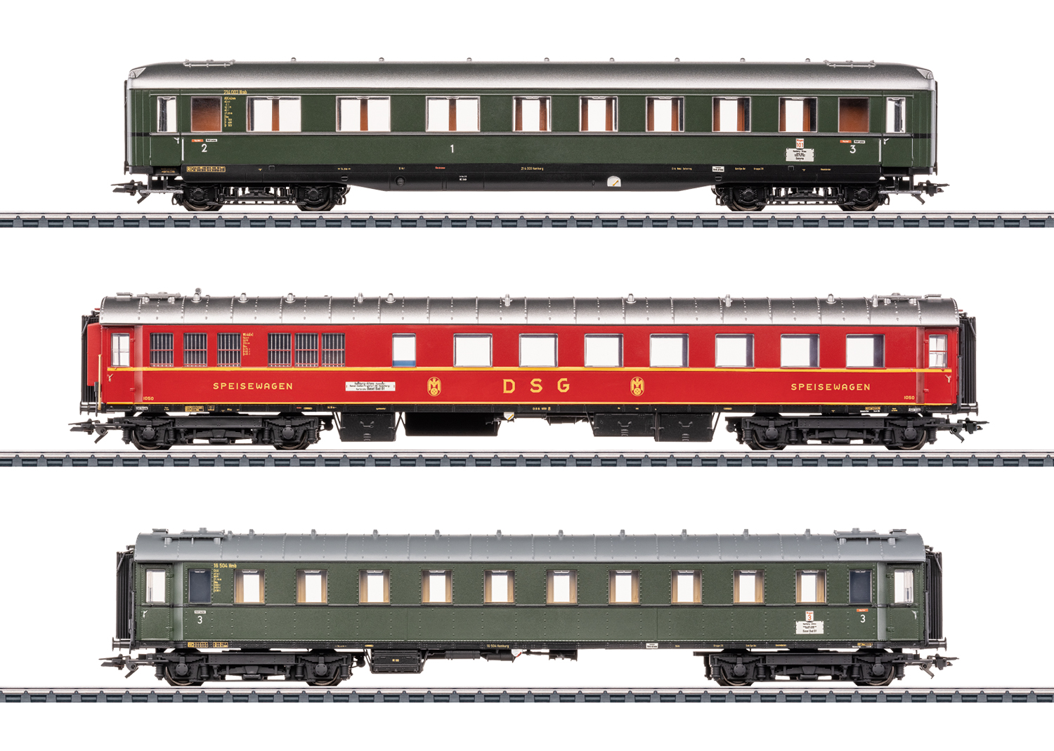 Märklin 42533 Schnellzug-Set 2 D74 DB