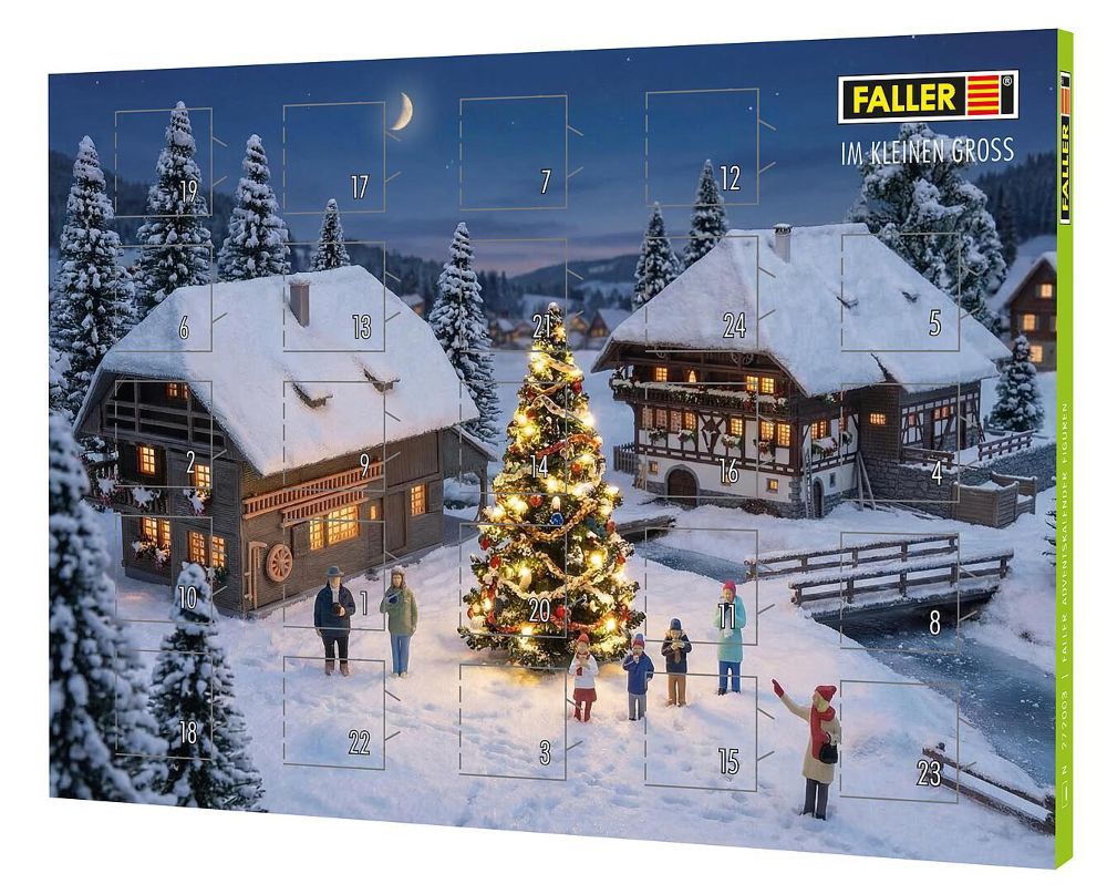 Faller 272003 Adventskalender Figuren Spur N