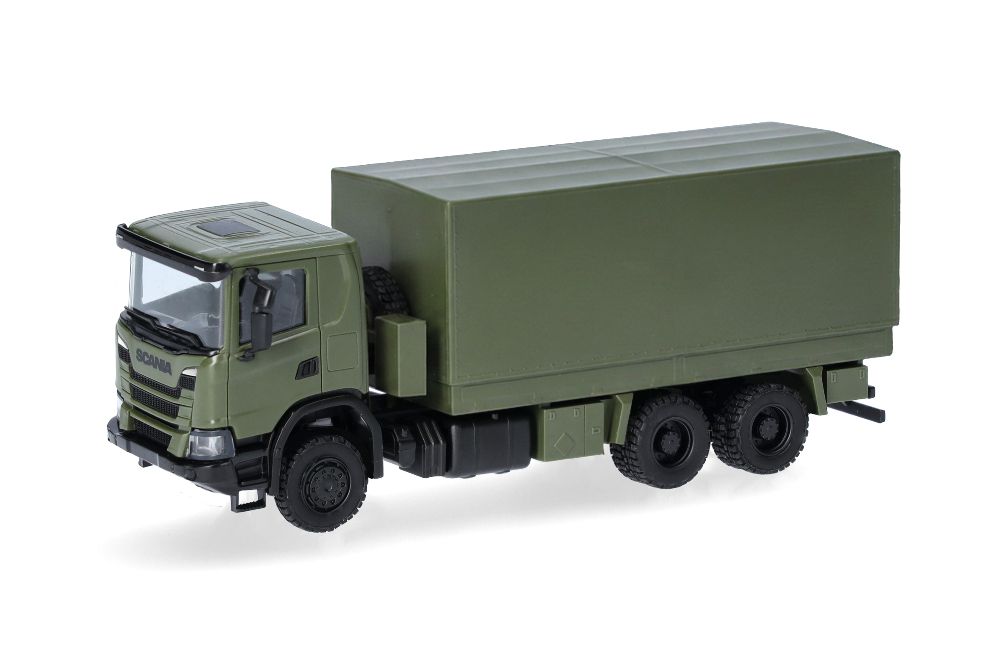 Herpa 747370 Scania XT17 Pri-Pla-LKW undek. 1:87