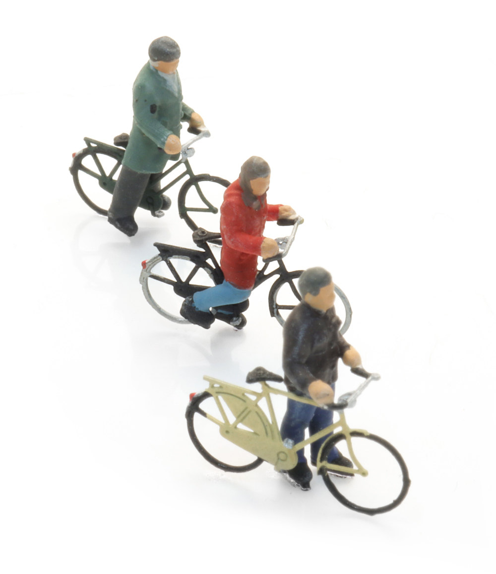 Artitec 5160038 Radfahrer an der Ampel (3x)